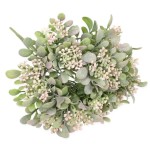 Bukiet POWDER PINK z ozdobnymi kuleczkami