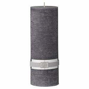 Świeca RUSTIC Dark Grey Lene Bjerre H20cm
