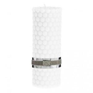dotsie pillar candle white h20.jpg