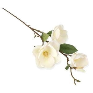 Gałązka MAGNOLIA White Cream - H98cm