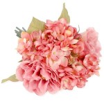 Bukiet MIX Hortensja i Róża H29cm