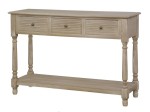 Drewniana konsola z szufladami BOSTON 