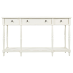 Drewniana konsola CHARLESTON WHITE