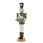 Figurka świąteczna DZIADEK DO ORZECHÓW Z KALENDARZEM