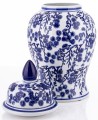 Ceramiczna waza amfora niebieska